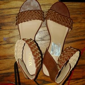 Wedge Sandal w/ankle strap